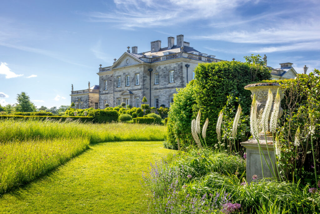 Mount Congreve Gardens Waterford Elegant country house hotel amid lush gardens, offering a serene retreat with classic architecture and beautiful greenery.